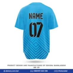 Alternative view of Customizable Baseball Jersey