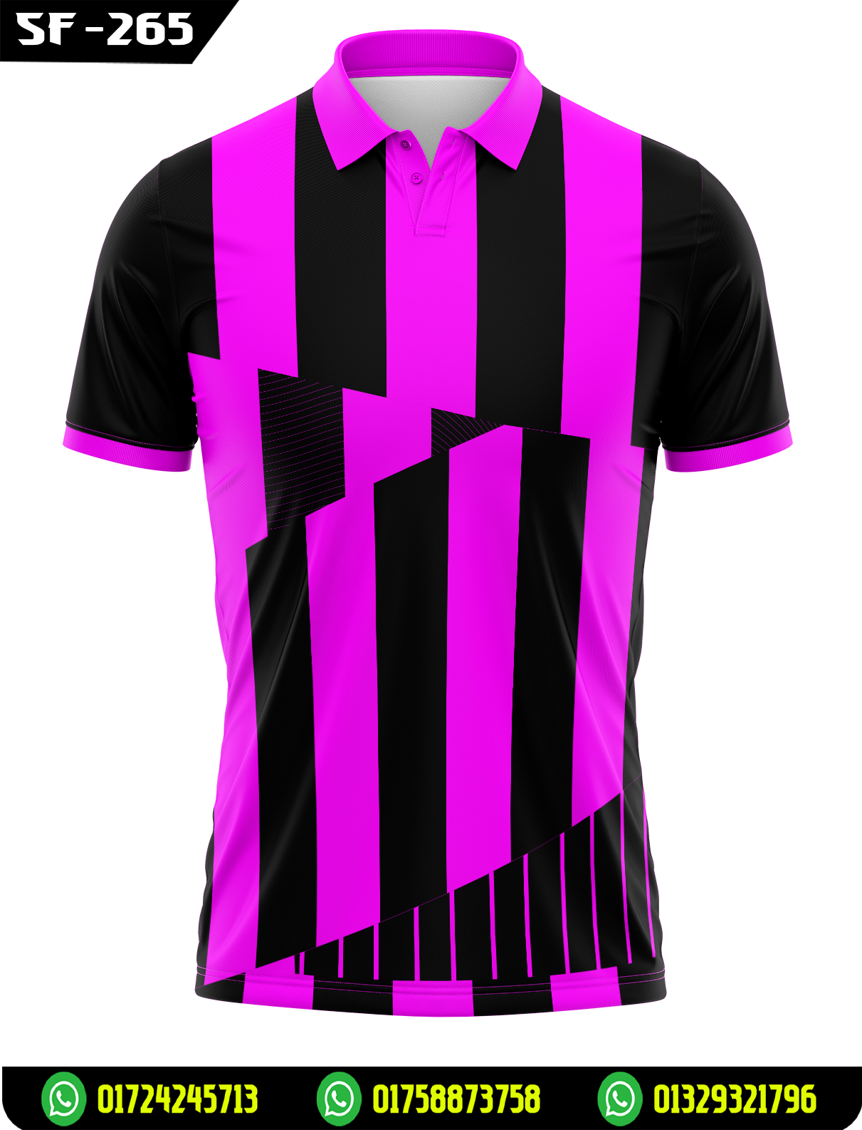 Asymmetric Stripe Jersey 2026 - Bold Color Block Sports Uniform