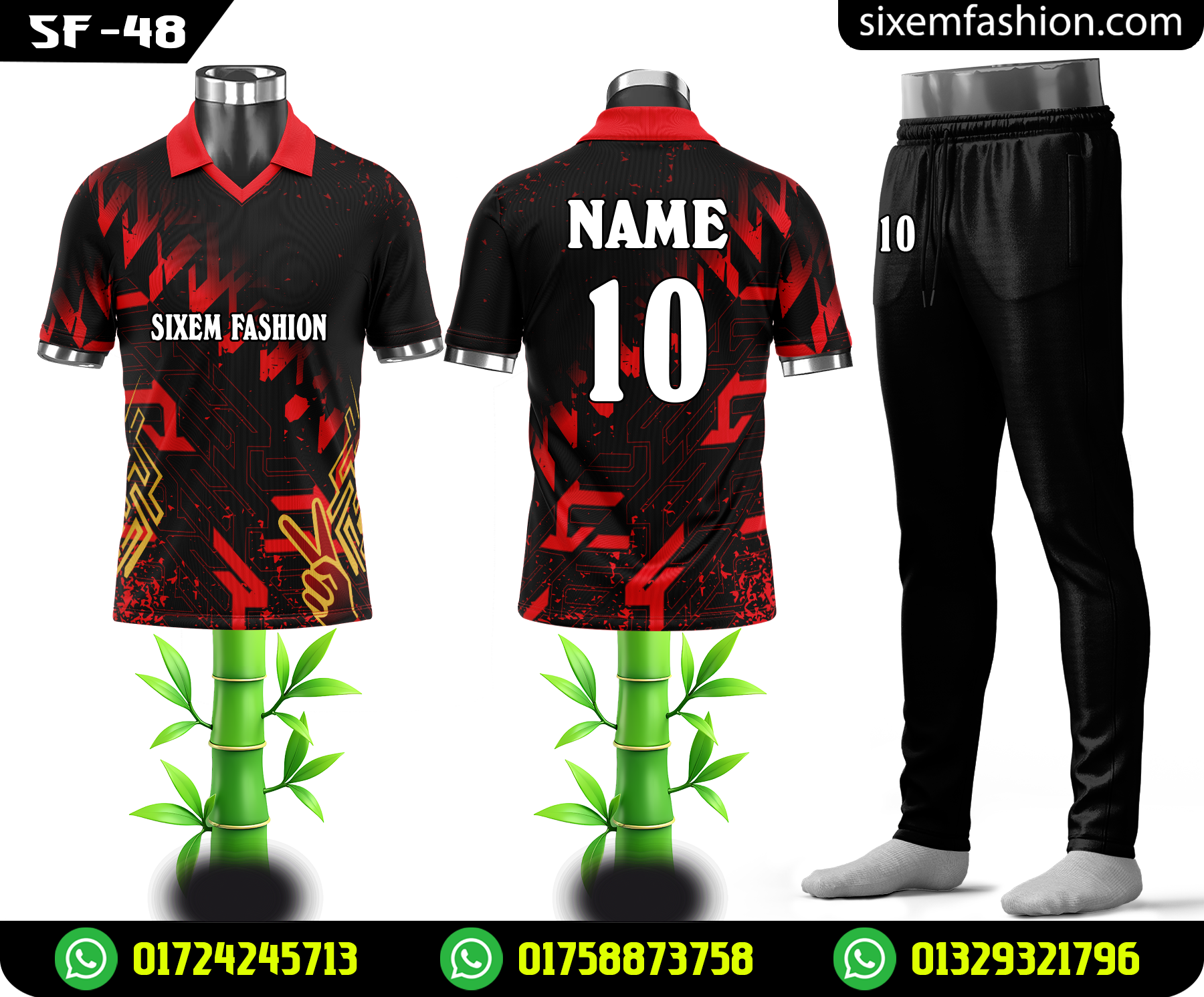 Bangladesh Theme Sports Jersey Collection