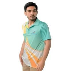 Printed Polo T-Shirt
