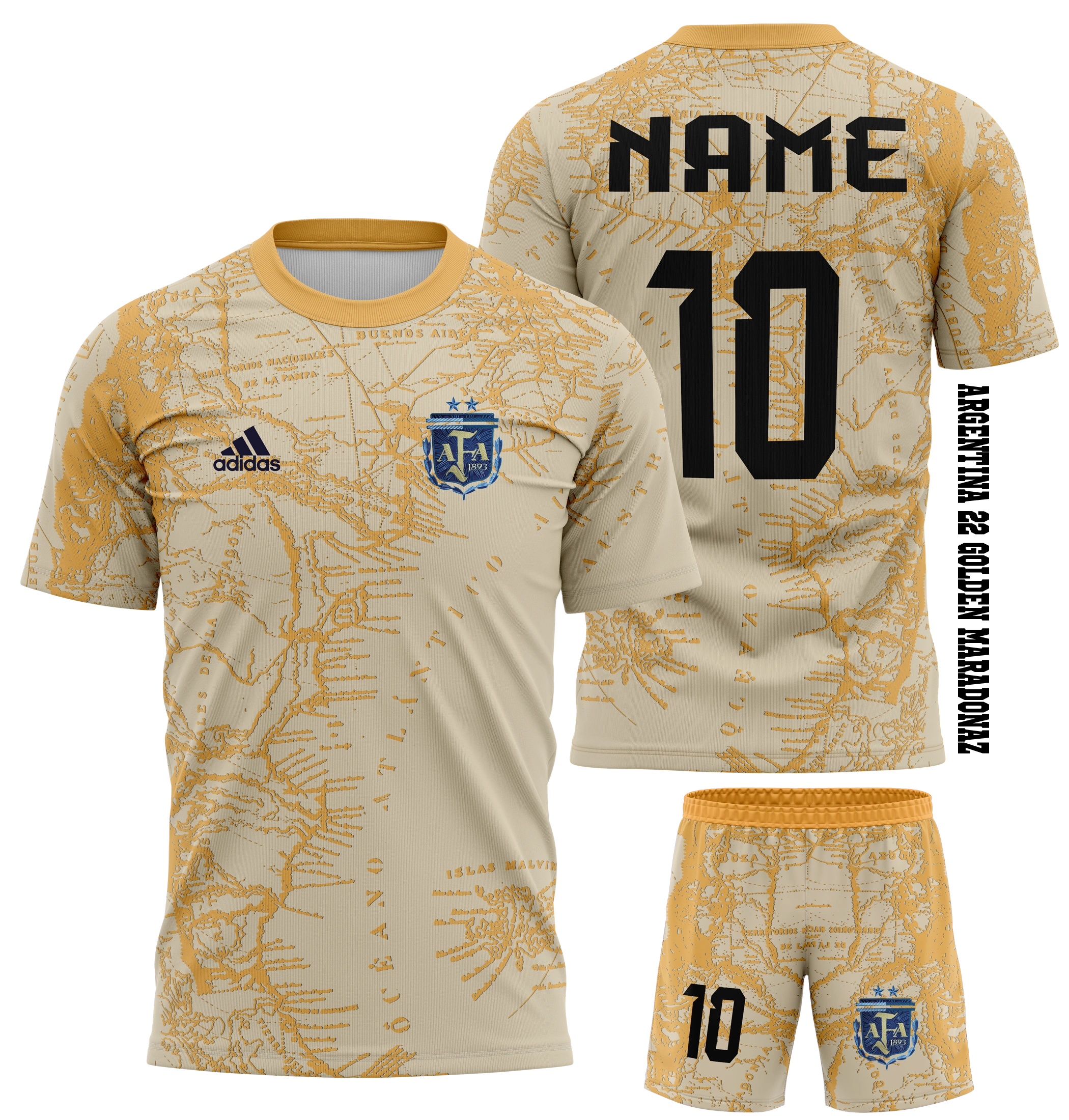 ARGENTINA 22 GOLDEN MARADONA