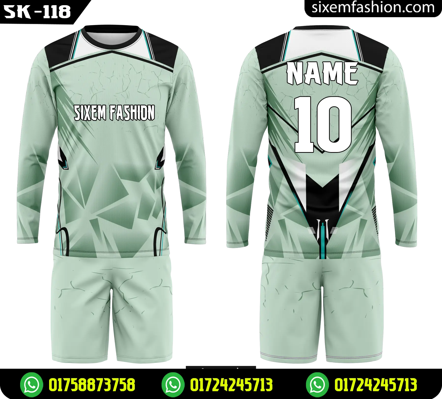 Professional Goalkeeper Jersey Design Custom GK Kit Template 2026