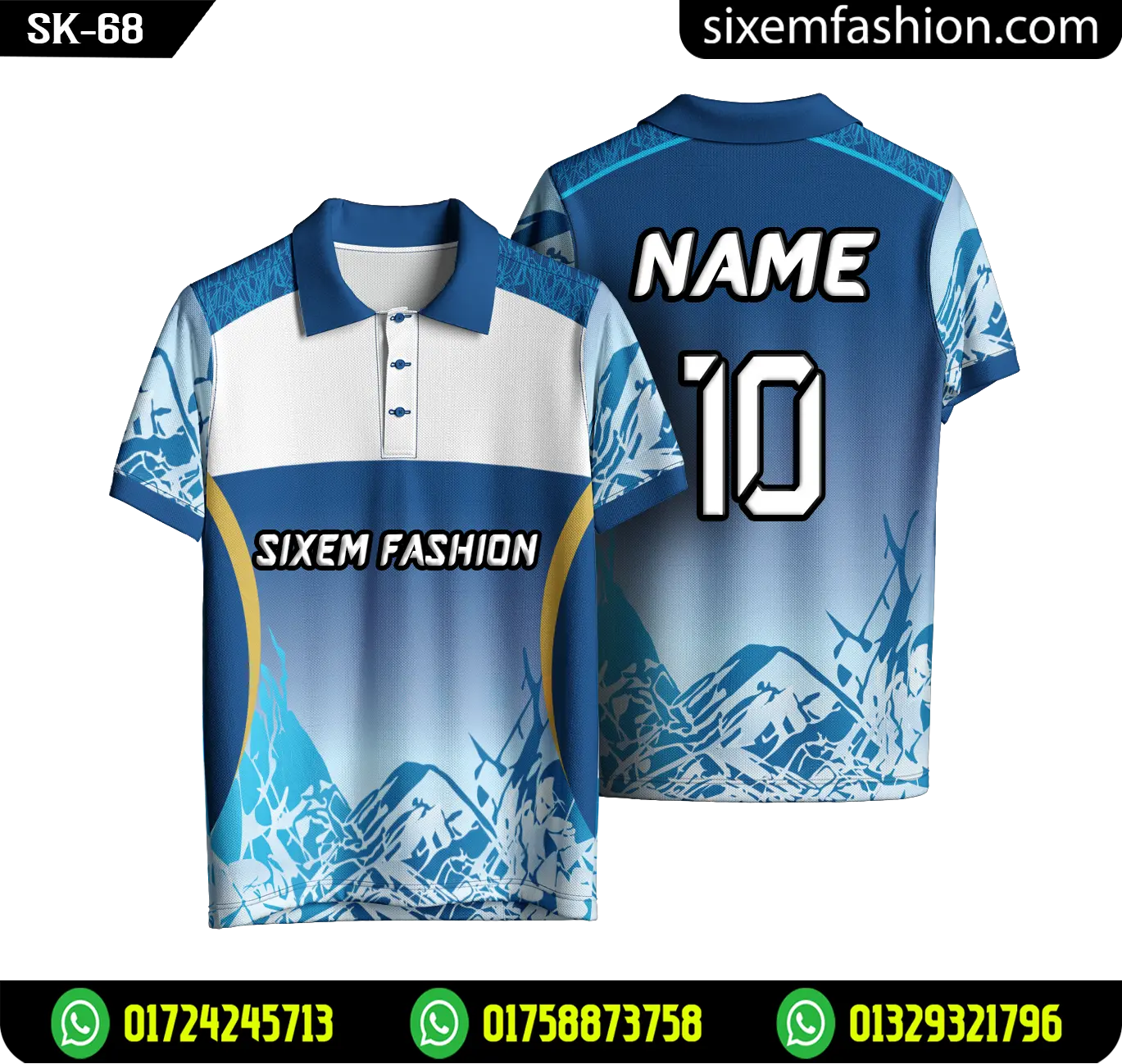 Stylish Custom Cricket and Football Jersey 2026