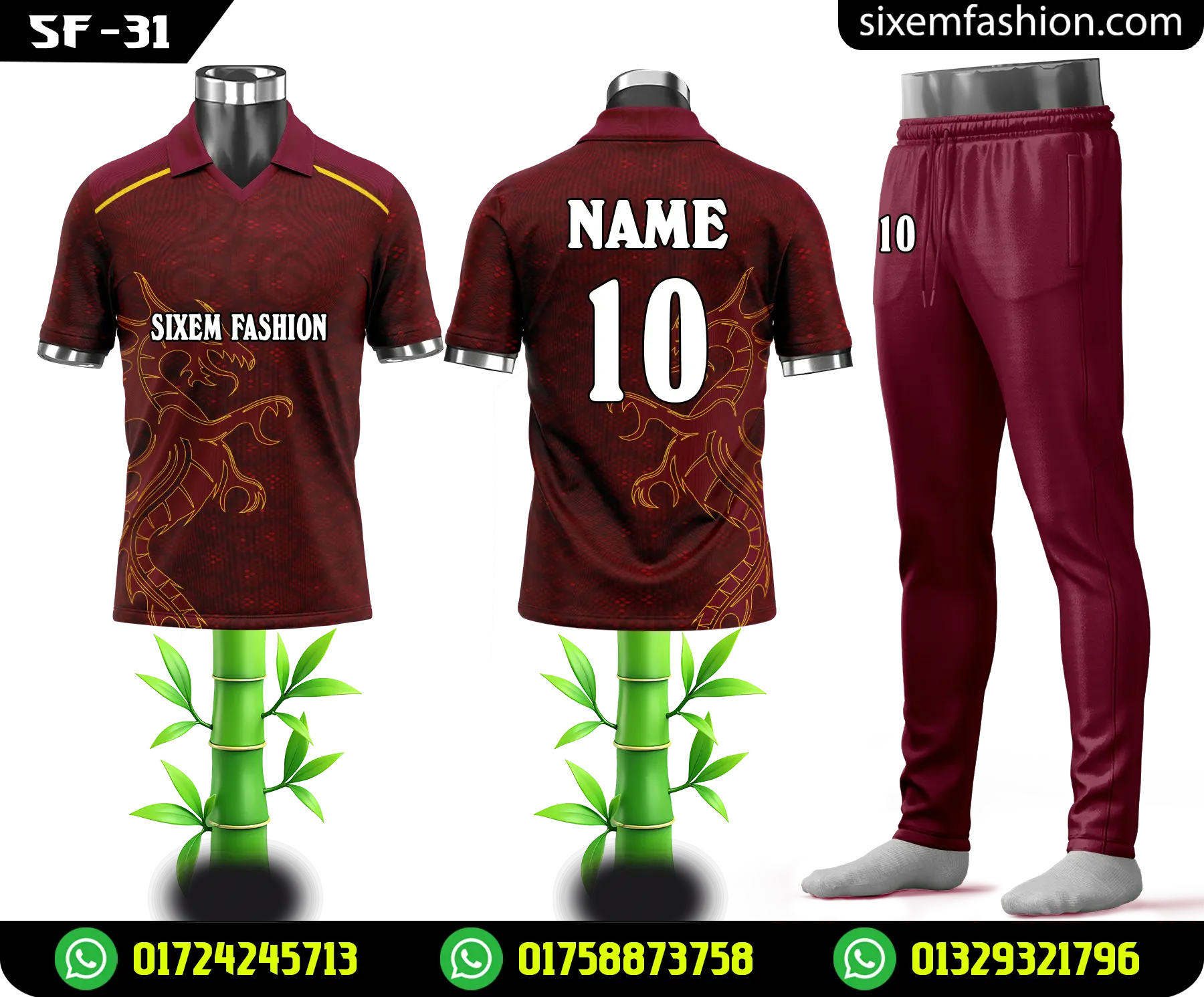 Custom Cricket Jersey Design 2026 New Edition