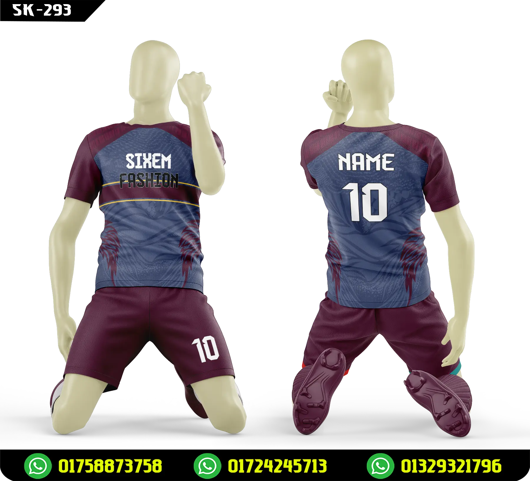 -High Quality Sublimation Jersey – Personalized Team Wear Design