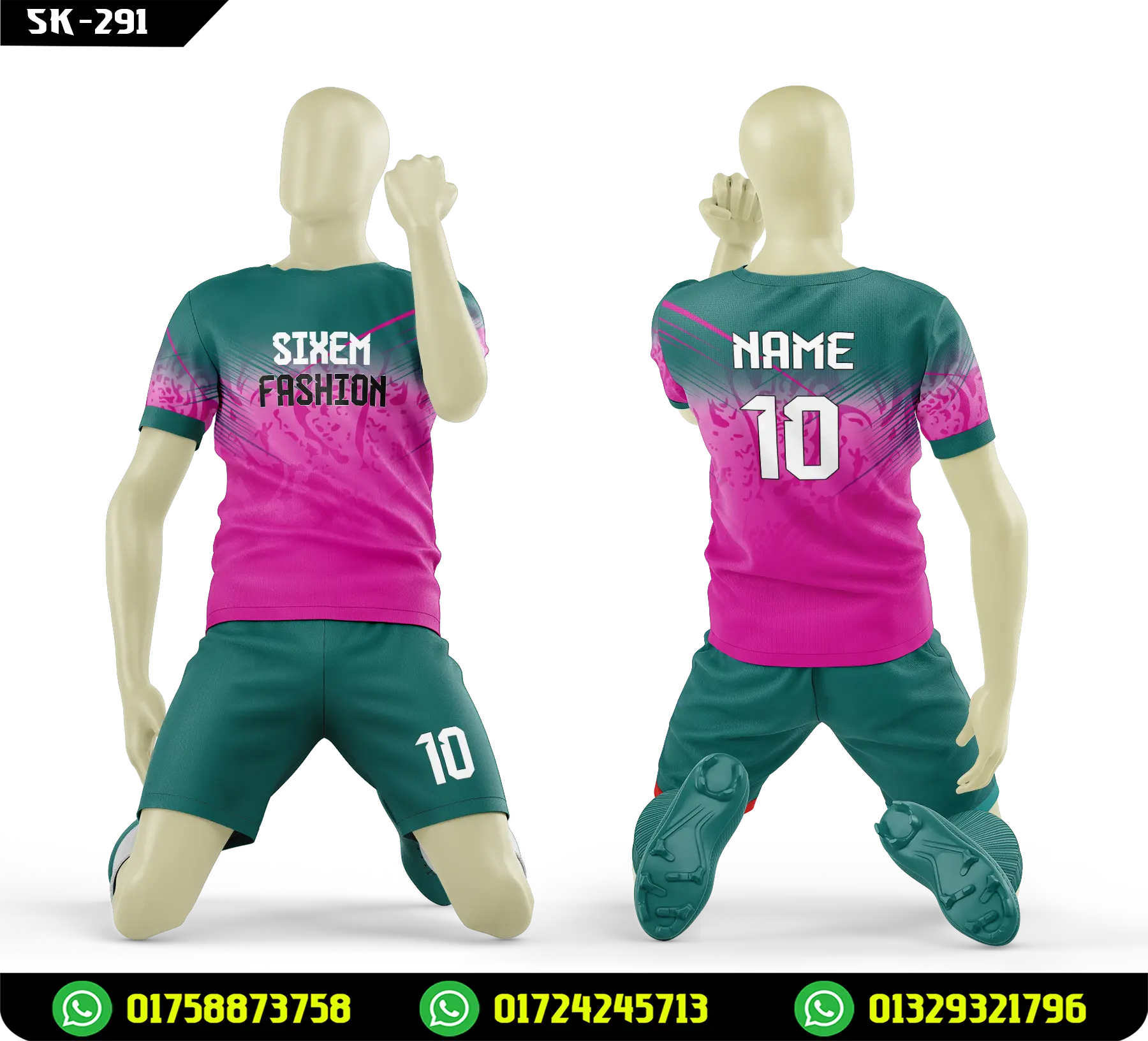 Creative Sublimation Jersey Design – Custom Sportswear Template
