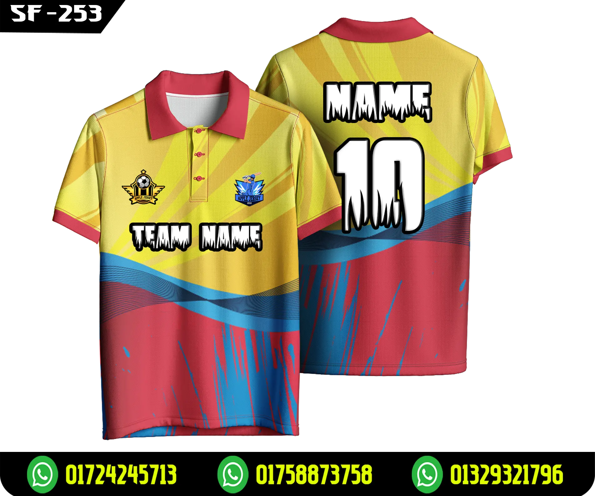 Cricket Jersey New Design 2026 – Personalized Sublimation Uniform