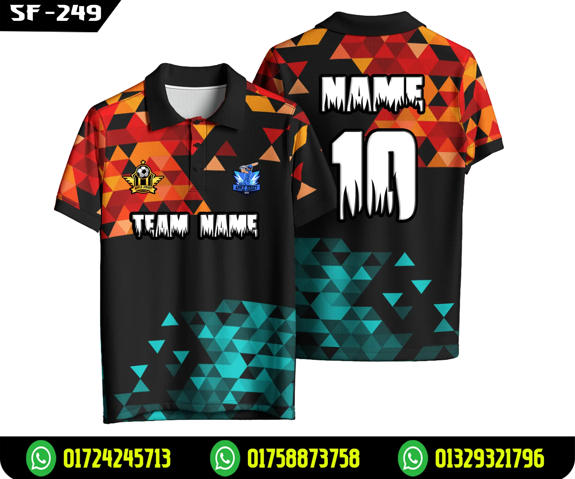 Cricket Team Jersey Design – Full Sublimation Print Sports Kit