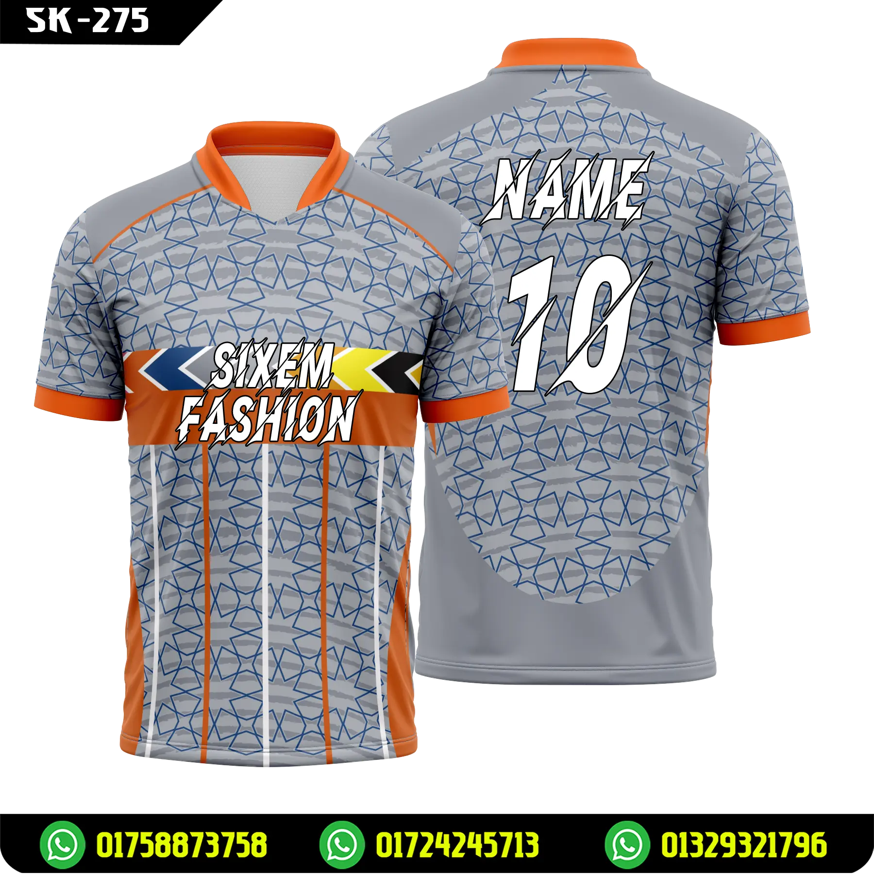 Custom Football Kit Design – Full Sublimation Jersey & Shorts