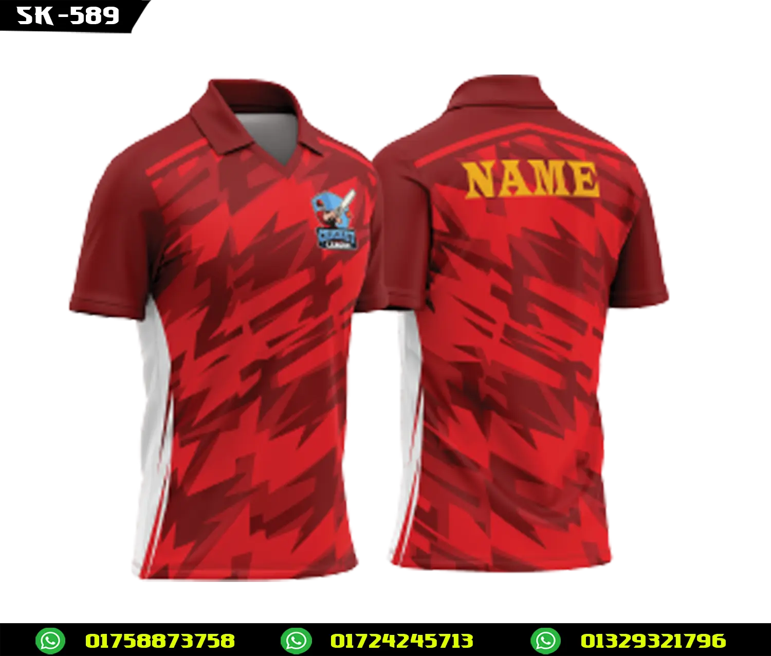 Best Custom Cricket Jersey – Premium Team Uniform