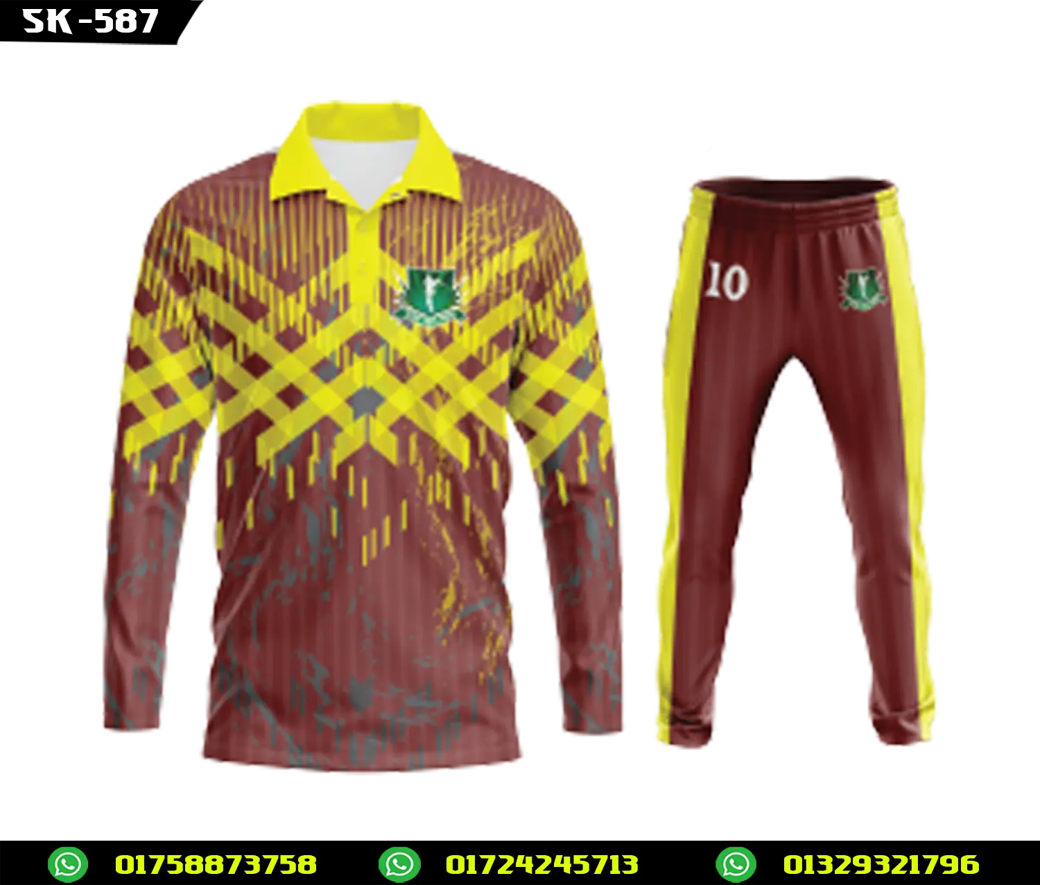Training Cricket Jersey – Premium Sublimation Sportswear