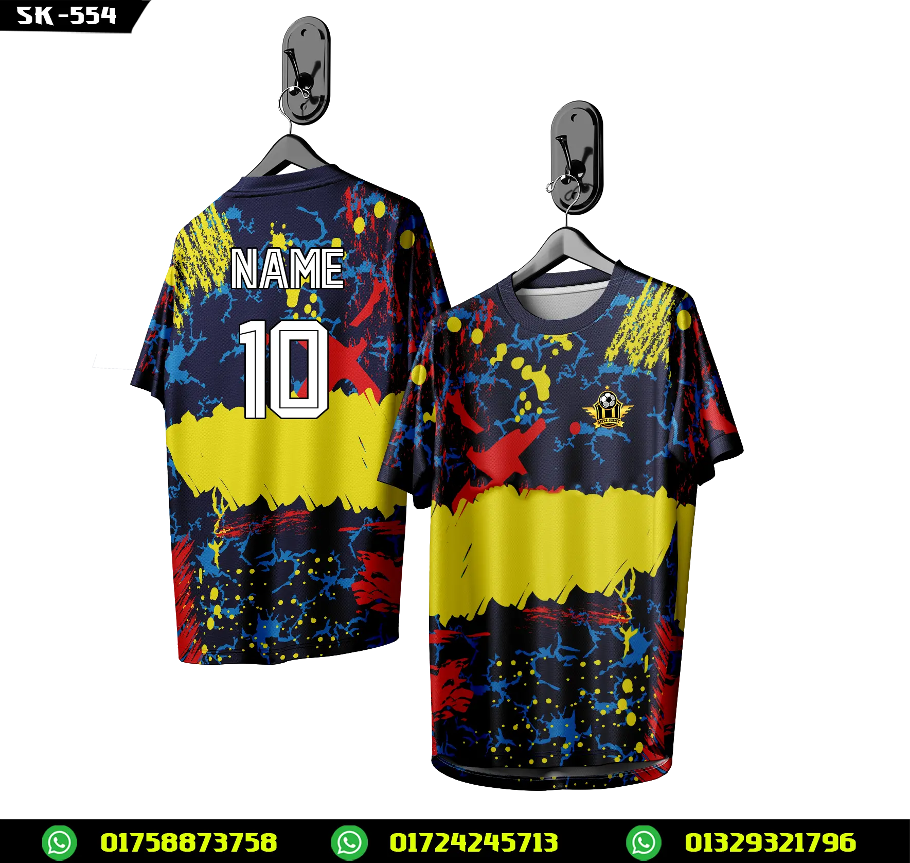 Premium Quality Football Jersey – Custom Sublimation Sportswear-