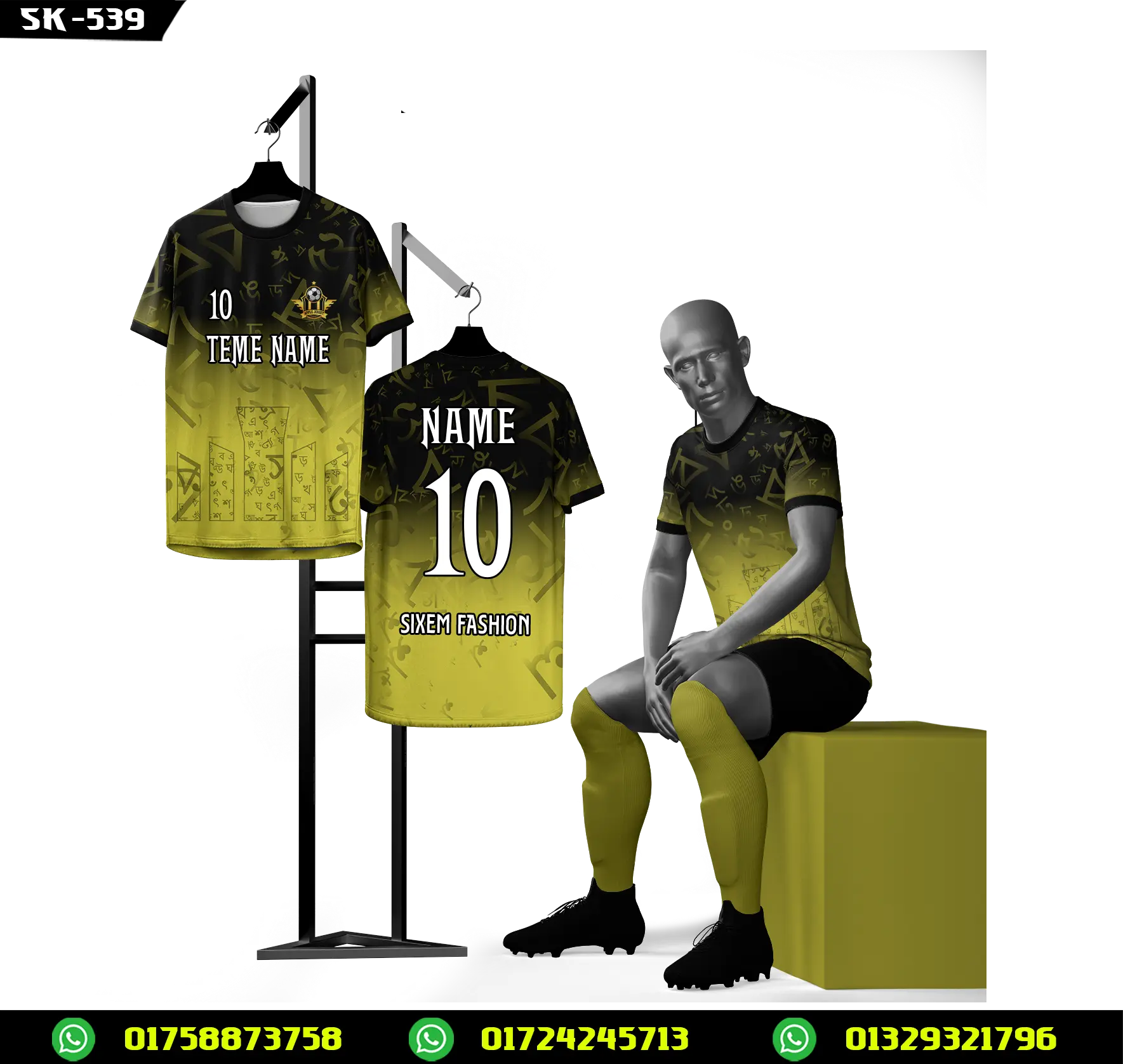 New Custom Football Jersey – Professional Team Kit Design