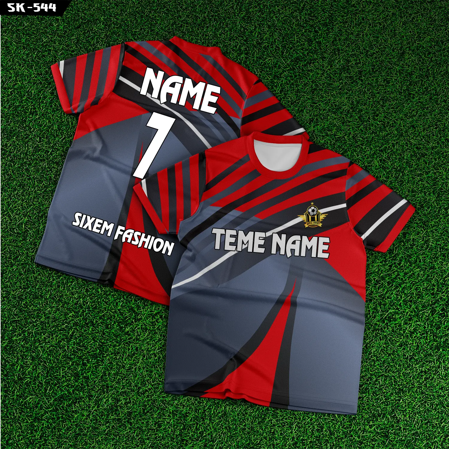 Modern Soccer Jersey – Professional Sublimation Sportswear