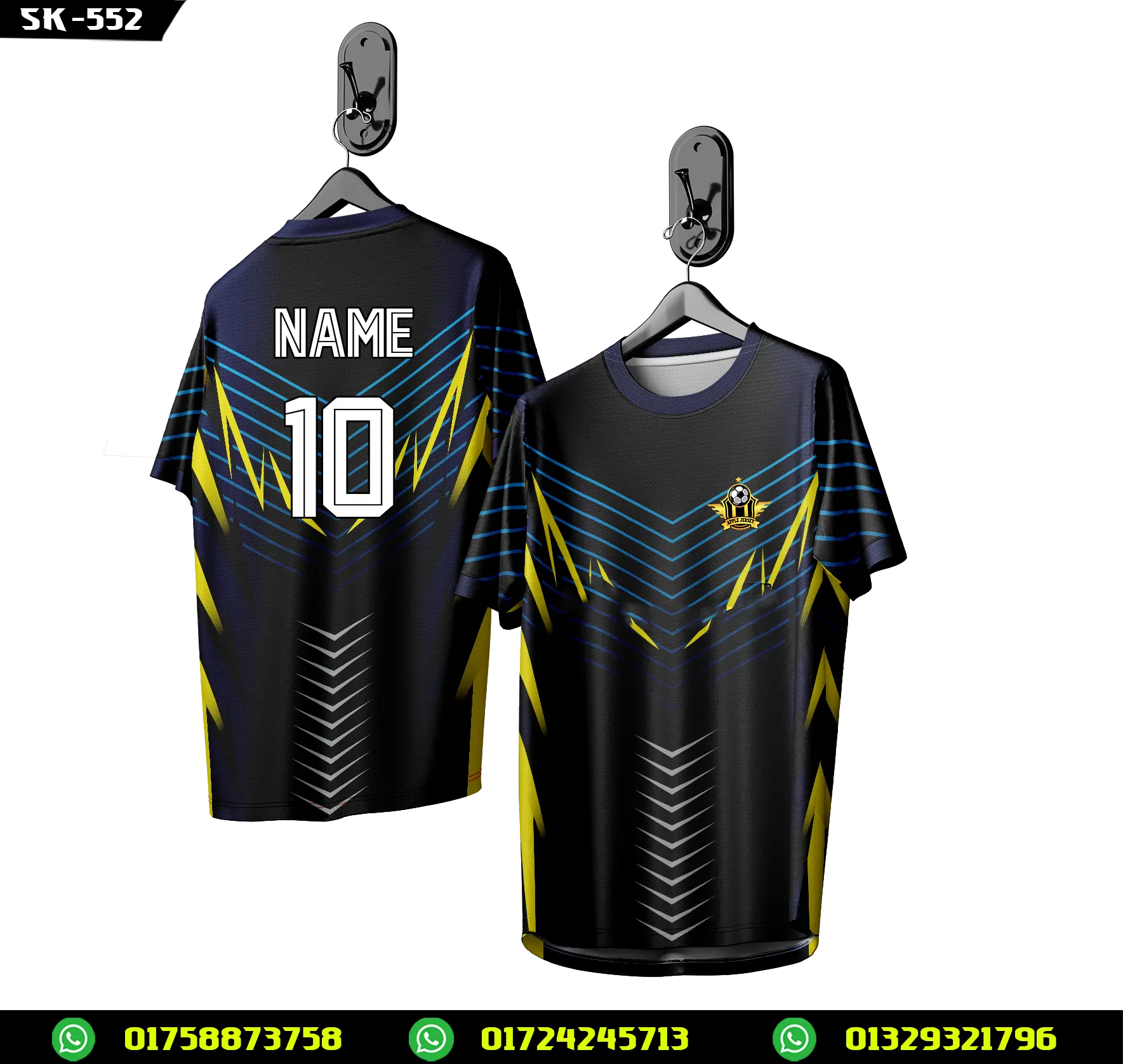 Custom Football Uniform – Premium Team Jersey Design