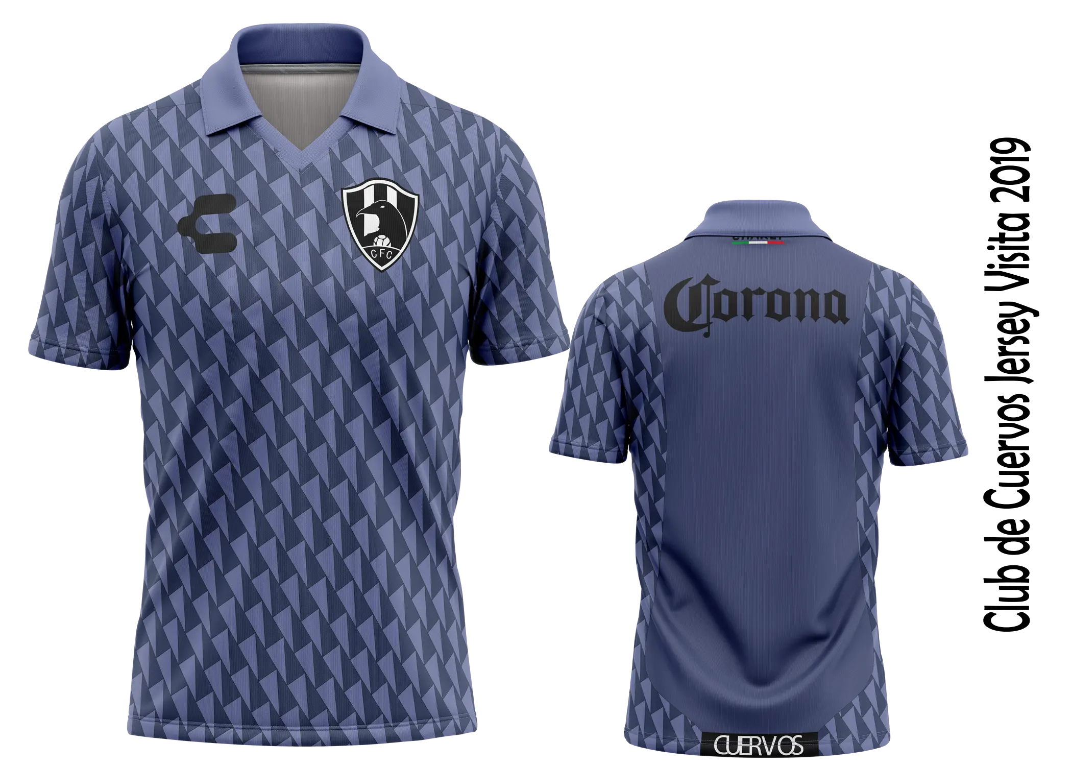 Club de Cuervos Jersey Visita 2019